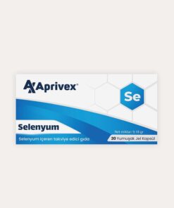APRİVEX SELENYUM 30 YUMUŞAK KAPSÜL