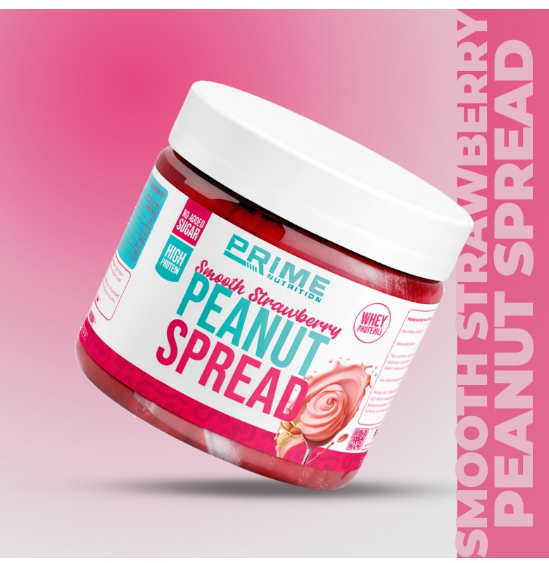 Prime Nutrition Smooth Peanut Spread Çilek 350 gram - Görsel 2